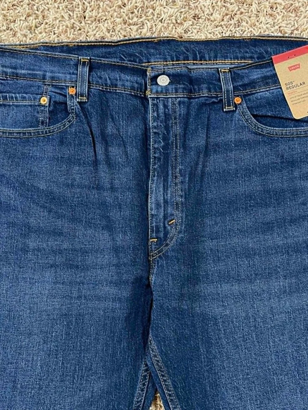 Levi’s Men’s 505 Jeans Dark Blue, Size 40x30 (New)